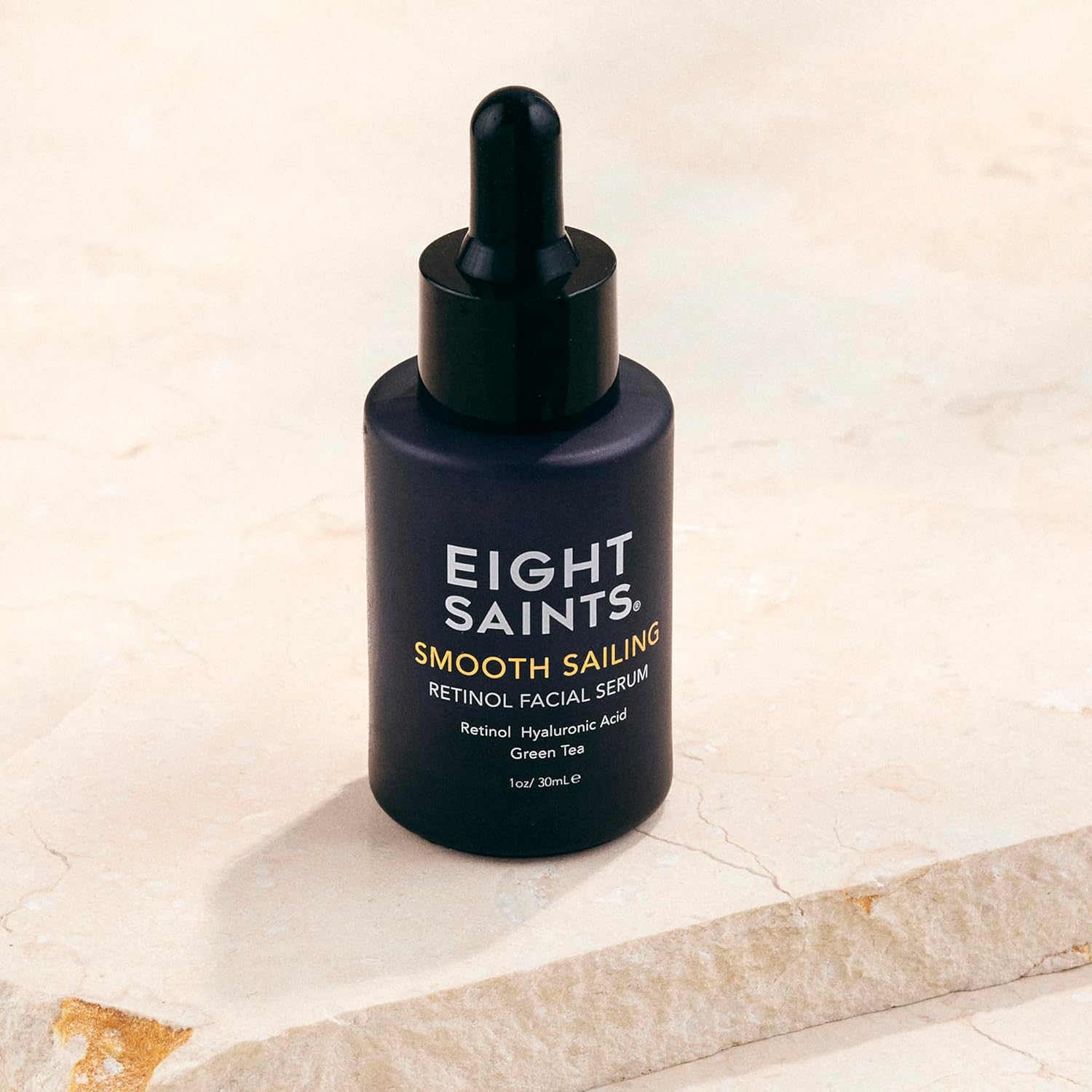 Eight Saints Retinol Skin Care Serum Treatment For Firming Face Lines & Eye Wrinkles, Deep Hydrating Facial Skincare Serum For Anti Aging, with Retinol, Hyaluronic Acid, and Green Tea, 1 Ounce - Image 3