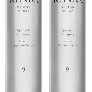 Kenra Design Spray 9 | Light Hold Hairspray | Tames Frizz & Flyaways | Lightweight, Brushable Formula | All Hair Types