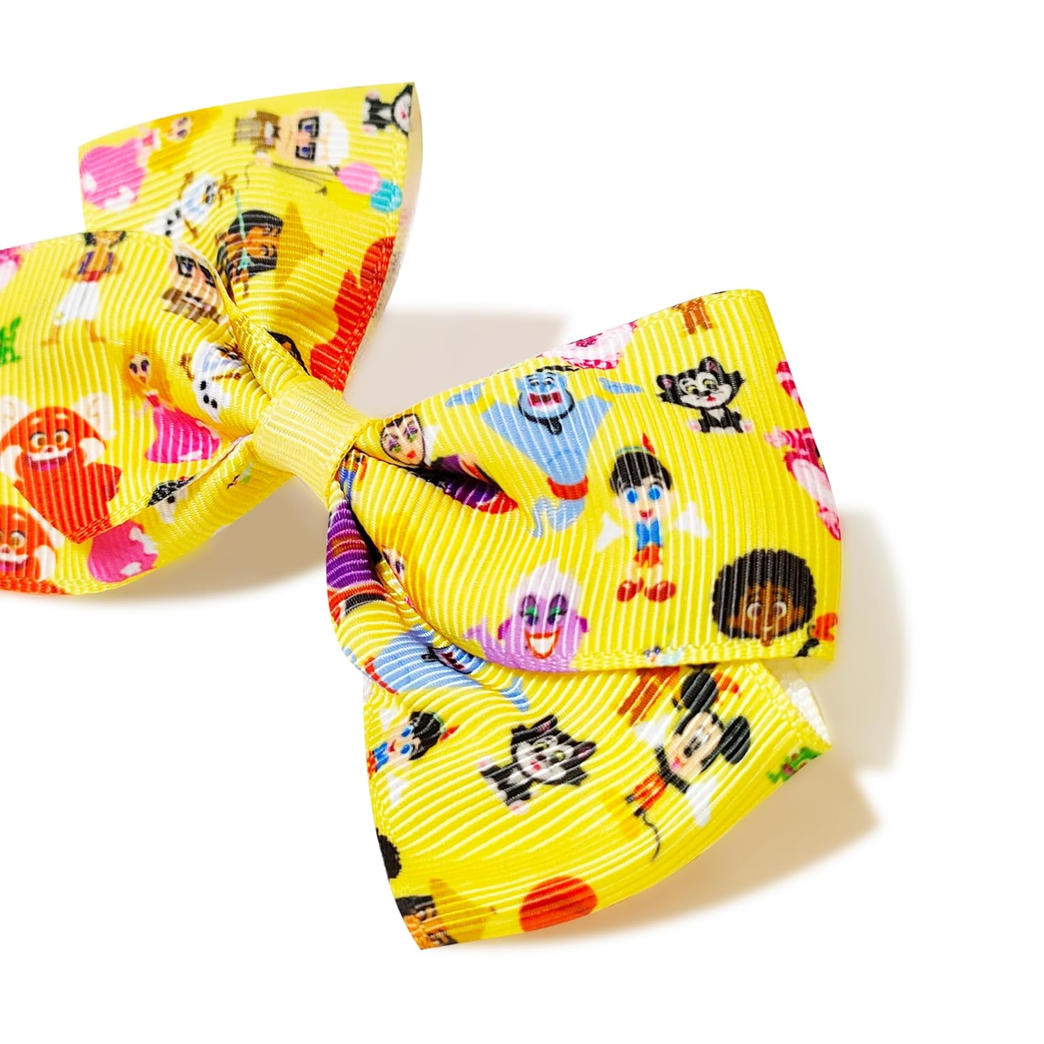 Disney 100th Anniversary Special Hair Accessory for Girls|18pc Disney Hair Bow Clips Featuring Favorite Characters with a String Bag Bow Holder with hanger. For all occasions & ages 3+ - Image 2