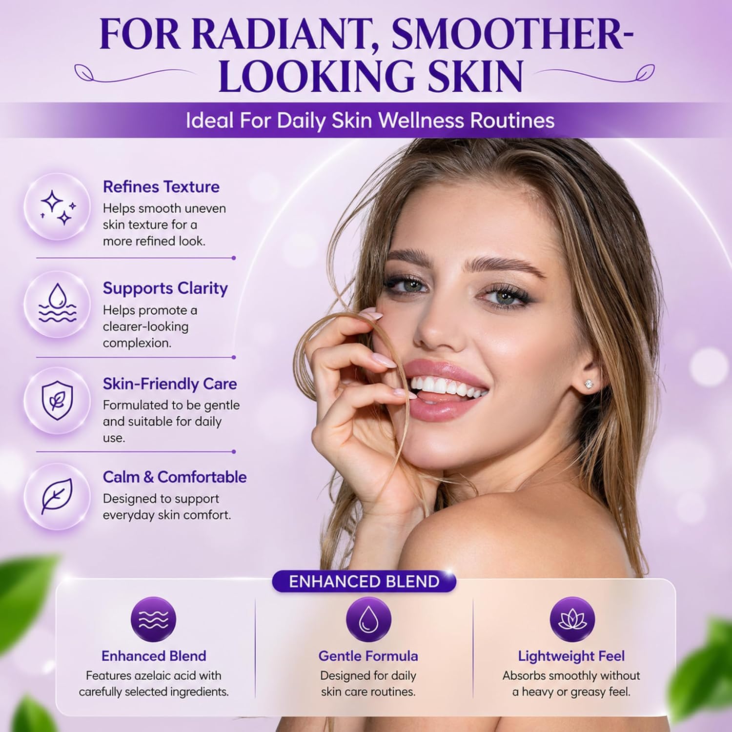 AOBBIY Azelaic Acid Cream for Face – Tone Refining Facial Cream for Skin Clarity & Smoother-Looking Skin, 1 oz | Tone Refining, Skin Clarity, Smoother-Looking Skin - Image 2