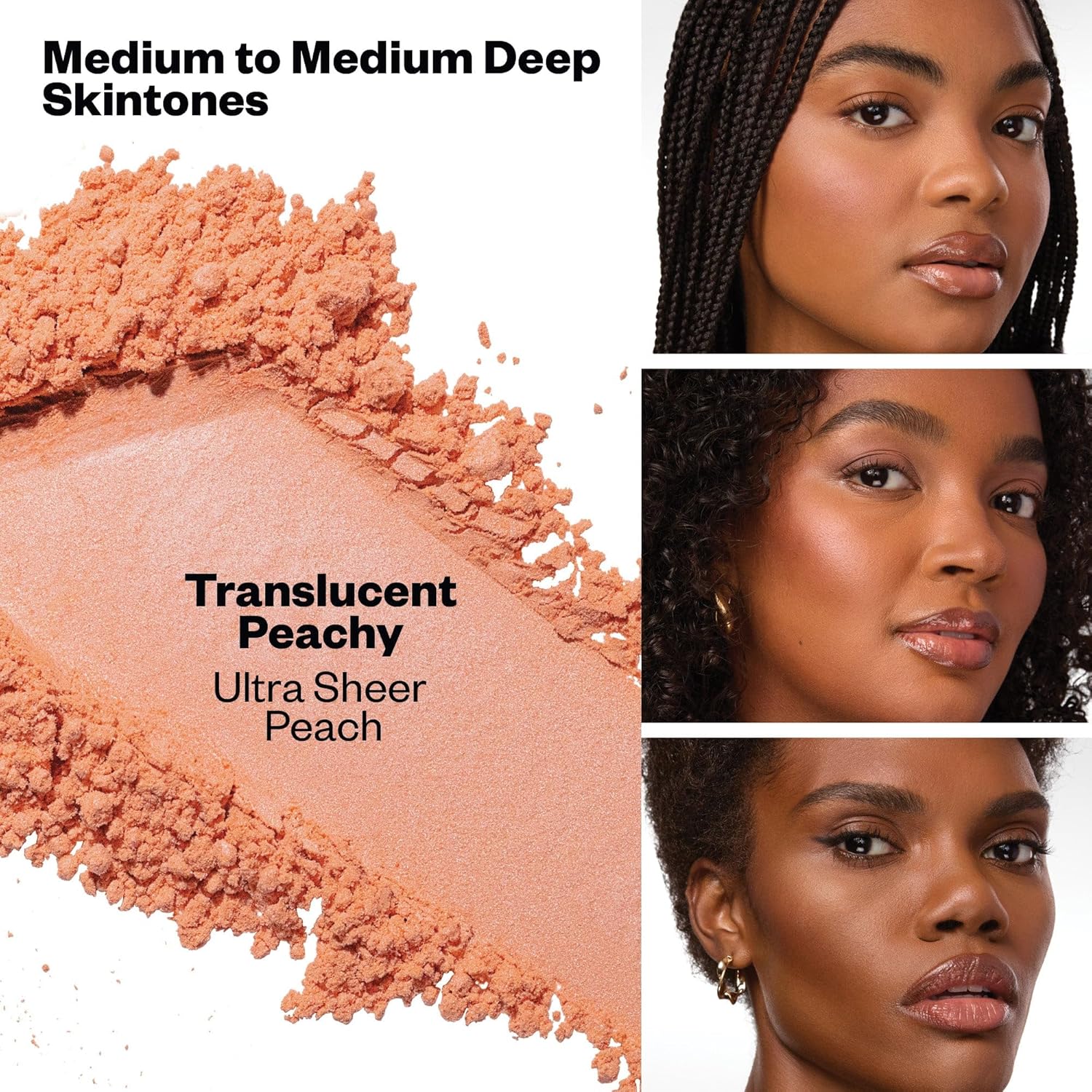 Kosas Cloud Set Loose Setting Powder – Talc-Free Translucent Face Powder for Oil Control, Ultra Sheer Peach - Image 2