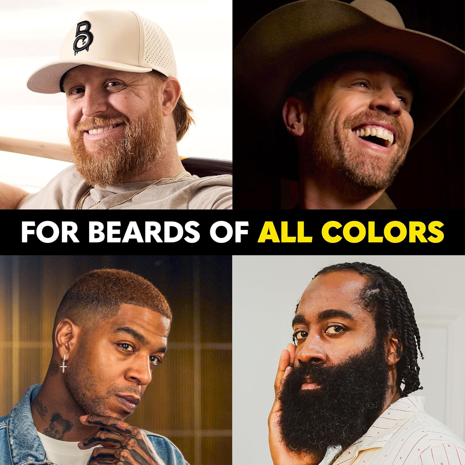 The Beard Club 1 Day Temporary Beard Dye for Men - Black Beard, Mustache & Eyebrow Color for a Fuller, Well-Defined Look, Water & Sweat Resistant, Up to 30 Applications, 0.3 fl oz - Image 3
