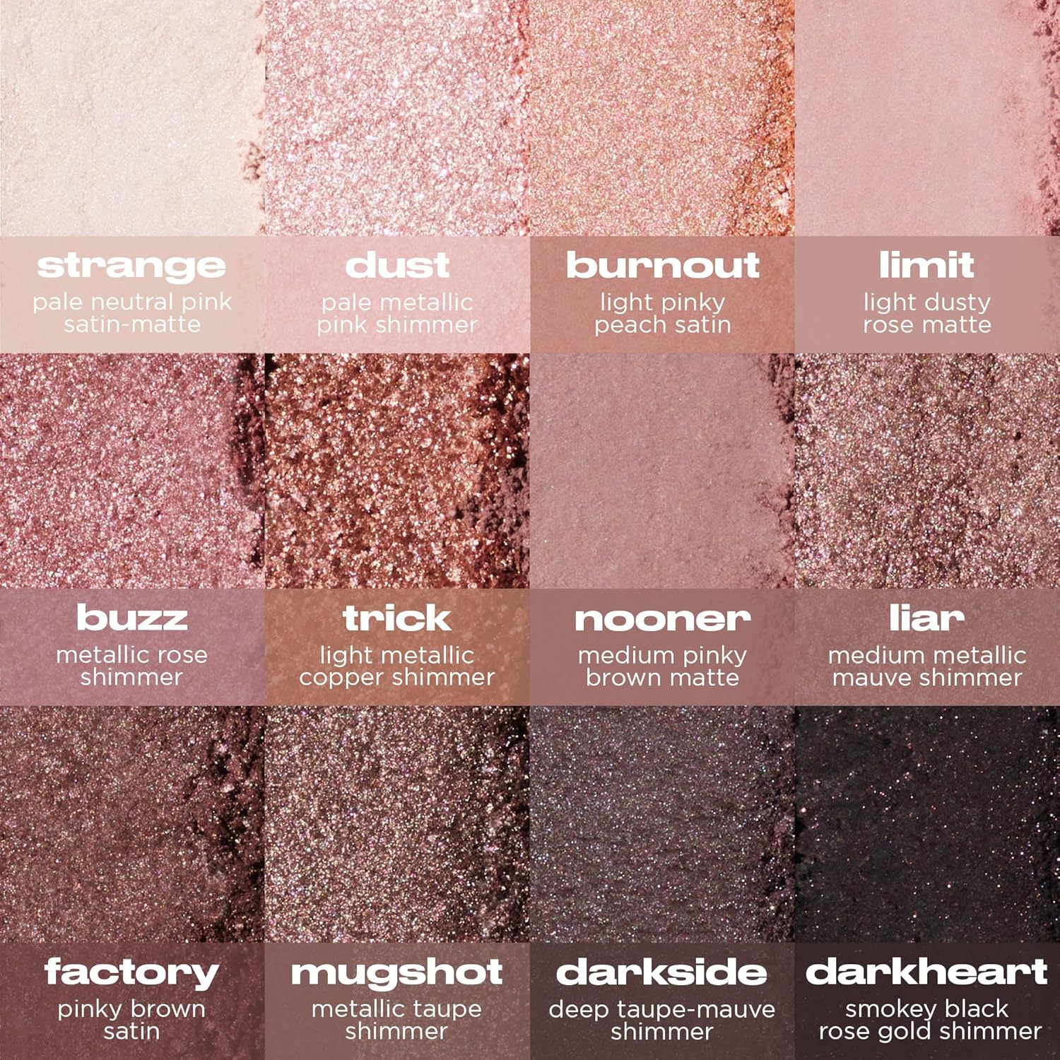URBAN DECAY Naked 3, Soft Pink Neutral Eyeshadow Palette, Matte, Pearl, Metallic, Shimmer Finish, 12 Mauve Brown & Nude Eye Shadows, Natural Soft Glam Smokey Eye Makeup, Vegan, Cruelty-free - Image 2